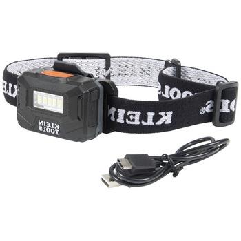 LIGHTING | Klein Tools 56049 Lithium-Ion 260 Lumens Cordless Rechargeable LED Light Array Headlamp